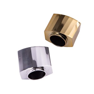 Bouchon de flacon de parfum en zamac noir, pulvérisateur à pompe durable, flacons en verre de 100 ml, boîtes en métal, plastique, aluminium, plastique ABS, personnalisé - Product Image 4