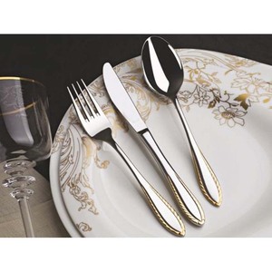 New Design Wedding Luxury Full Loop Design Handle Silver Plated Stainless Steel <b>Flatware</b> <b>Set</b> for Wedding - Product Image 5
