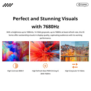 इनडोर p1.9 p2.6 p2.9 p3.91 शादी स्टेज रेंटल स्क्रीन 500*500 मिमी घुमावदार वीडियो दीवार - Product Image 5