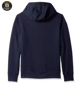 Oem algodón de calidad superior sudaderas con capucha pulóver al por mayor de impresión personalizada sudaderas con capucha de los hombres en blanco - Product Image 4