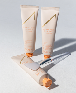 Nola ชุดมาส์กหน้าแบบลอกออกคอลลาเจนสำหรับบำรุงผิวแบบเกาหลีชุดหลอดกลูตาไธโอนกระชับรูขุมขนผิวกระจ่างใส - Product Image 6