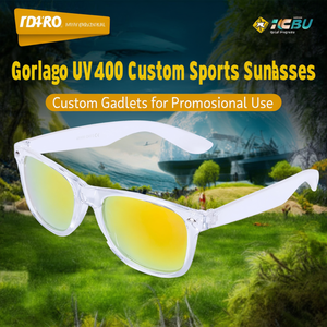 Occhiali da Sole Sportivi Personalizzati Gorlago UV400, Gadget Personalizzati per Uso Promozionale - Product Image 3