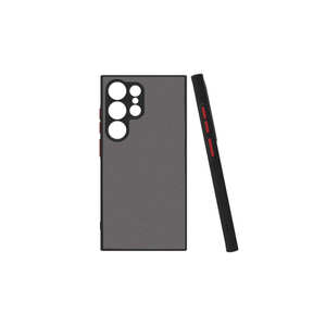 Étui de protection en silicone souple antichoc Premium MSRA Hux Slim pour Samsung Galaxy S24 Ultra, coque en silicone noir Blackshark Poco - Product Image 1