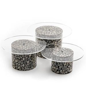 แท่นวางเค้กไม้ถูพื้นแบบมาตรฐานใช้สำหรับงานกิจกรรมและงานเลี้ยง - Product Image 4