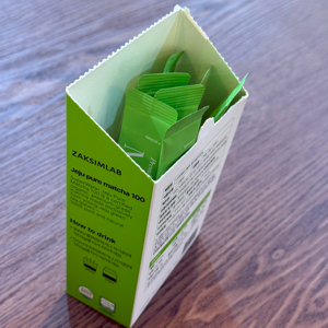 (Zaksimlab) Superwater matcha orgánico premium 100% matcha jeju puro 100 (2g x 10 sobres) hecho en Corea KOTRA - Product Image 1