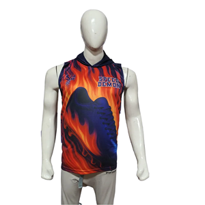 Maillots de football américain 7v7 en gros 2026 pour adultes, manches courtes, grandes tailles, imprimés, entièrement sublimés, maillot de compression - Product Image 1