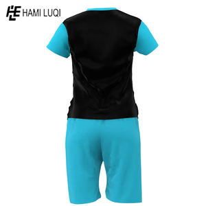 Señoras OEM Impreso Fútbol Jersey Niñas Fútbol Uniforme Ropa Deportiva Estilo - Product Image 3