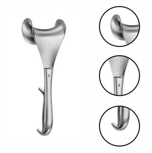 Retractor Abdominal Manual de Acero Inoxidable, Instrumento Quirúrgico Reutilizable para Retracción de Tejidos Amplia y Controlada en Cirugía General - Product Image 1