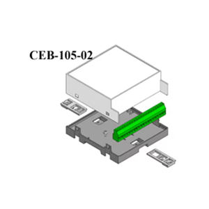 Cajas electrónicas de plástico ABS compactas del mejor precio, caja de control lista para la exportación, de la marca, de la marca - Product Image 3