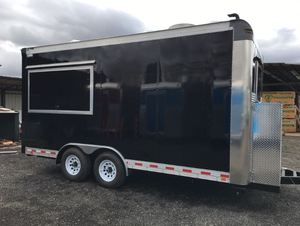 Camion de nourriture électrique personnalisé de remorque de nourriture de rue commerciale de chariot de nourriture mobile de remorquage - Product Image 3