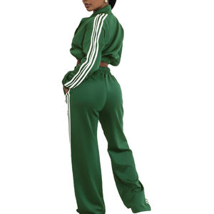 Vêtements de sport pour femmes, vêtements d'entraînement sportifs, vêtements de sport, survêtements, nouveaux survêtements tendance pour femmes, ensemble de survêtement 2 pièces - Product Image 4