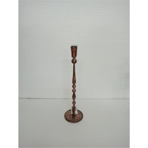 Antique <b>Copper</b> Metal Taper <b>Candle</b> <b>Holder</b> Decorative Vintage Tall Pillar Stick Stand for Wedding Centerpiece Rustic <b>candle</b> <b>Holder</b> - Product Image 4