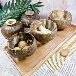 Bol en coquille de noix de coco fabriqué à la main du Vietnam pour l'exportation avec un prix approprié pour les acheteurs importateurs - Product Image 3