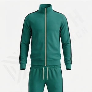 Conjunto Deportivo de Invierno para Hombre de Alto Rendimiento, Informal, Transpirable, Ligero, 100% Algodón, Mangas Largas, para Gimnasio - Product Image 1
