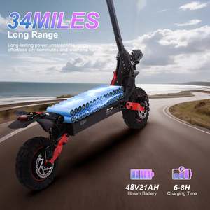 Patinete Eléctrico FREEBOY H6 Todoterreno, Resistente al Agua IPX4, Motor Dual, 60 km/h, Alta Velocidad, Batería Extraíble de Largo Alcance, 20 km, Europa - Product Image 4