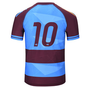 ชุดป้องกันผดผื่นพิมพ์ซับลิเมชันสำหรับผู้ชายชุดออกกำลังกายแขนสั้นสำหรับผู้ใหญ่สำหรับยิมและฟิตเนส - Product Image 2