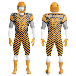 Vente en gros 100% polyester spandex maillot de football américain pour jeunes ensembles d'uniformes équipe personnalisée maille sublimée adulte grande taille courte - Product Image 6