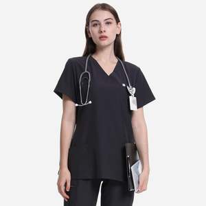 Ropa de trabajo de moda para mujer elegante uniforme de Hospital conjunto de enfermera uniforme de Hospital uniforme médico - Product Image 3