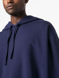 2024 sweat à capuche élégant de marque de haute qualité pour hommes à manches longues couleur bleue sweat à capuche uni sweats pour hommes - Product Image 3
