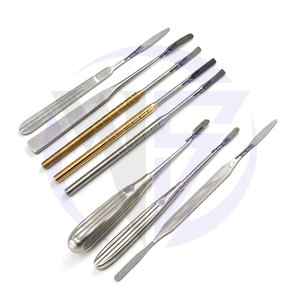 Disector de mama de alta calidad, hoja angulada de 33 cm, instrumento quirúrgico con mango dorado para cirugía plástica y reconstructiva - Product Image 6