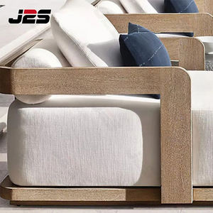 Chaise longue avec cadre en aluminium pour l'extérieur avec coussin imperméable pour villa et piscine - Product Image 3