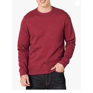 BD personnalisé hommes surdimensionné grande taille sweats personnalisé imprimé brodé col rond solide respirant tricoté avant - Product Image 1