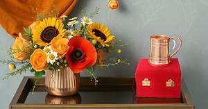 Cuivre Moscou Mule Tankard Tasses 18 Onces Écologique Premium Qualité Métal Rouge Velours Boîte Cadeau Emballé Verres pour Votre Bien-Aimé - Product Image 6