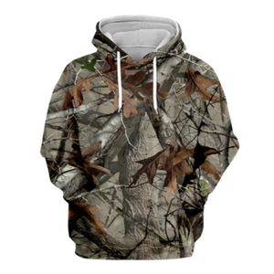 Sudadera con capucha de caza para hombre, chaqueta de camuflaje de caza de poliéster, ropa de caza con capucha, camuflaje para hombre - Product Image 2