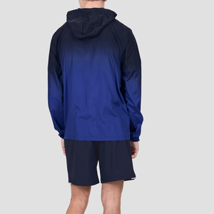 High Quality Custom Logo Sublimation Printing Lightweight Winter Hooded Solid Windbreaker Sets Unisex - Product Image 6