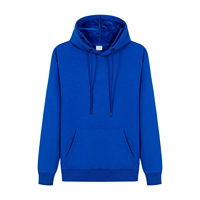 Sweat à capuche épais pour homme en molleton 100 % coton, coupe régulière, 250 g/m², personnalisé OEM, idéal pour l'hiver, vente en gros