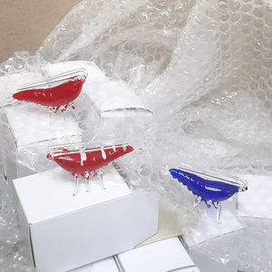 Vente en gros d'usine Figurine de crevette, de homard et de langouste en verre de Murano Commande en gros Sculpture soufflée à la main Décoration d'intérieur - Product Image 6