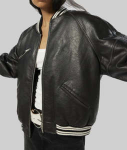 Chaqueta de cuero de vaca auténtica para mujer, última moda, calidad superior, chaquetas de cuero informales con estilo para mujer - Product Image 2