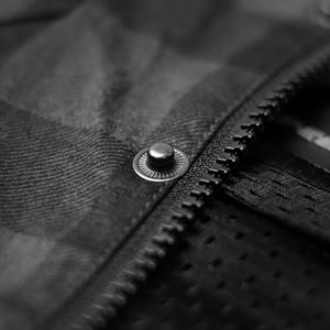 Camisa de Motociclista para Hombre y Mujer, Talla Grande, Personalizada, con Forro de Aramida y Protección CE, Gris y Negro - Product Image 3