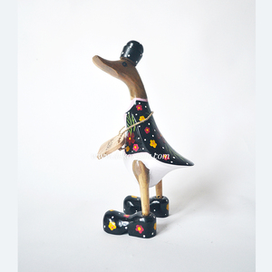 Figurine de canard en bambou Artisanat décoratif écologique pour les cadeaux de remise des diplômes de mariage et la décoration intérieure - Product Image 5