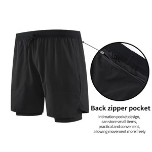 Meilleure vente Hommes XS Fitness Shorts Respirant Sports d'été Personnalisé Workout Gym Sportswear Solide Style Casual Workout Shorts - Product Image 3