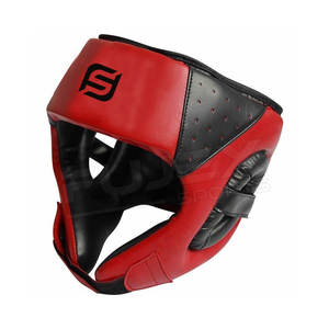 Nouveau Style dernière conception protège-tête de haute qualité Durable casque de boxe tête Protection garde emballage personnalisé cuir PK - Product Image 1