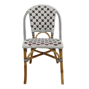 Chaise en rotin naturel et synthétique de qualité supérieure pour l'extérieur, idéale pour patio, jardin, complexe hôtelier, café et ensemble de salle à manger d'hôtel - Vente en gros - Product Image 2