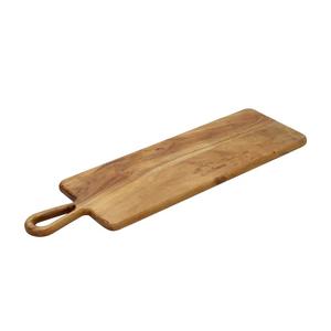 Planche à fromage en bois d'acacia de forme ronde de qualité supérieure pour restaurants, planche à découper de légumes de vente chaude pour hôtels et maison - Product Image 5