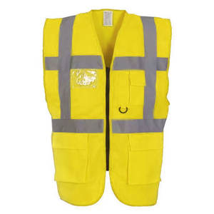 Gilet de sécurité réfléchissant haute visibilité en gros avec poche gilet de sécurité fabriqué dans le meilleur matériau - Product Image 5