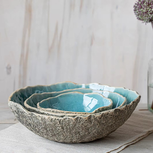 Tazón de Cerámica Desechable con Diseño Artístico, Ecológico, para Ensaladas, Pasta, Comida Diaria y Desayuno - Calidad Premium Personalizable - Product Image 1