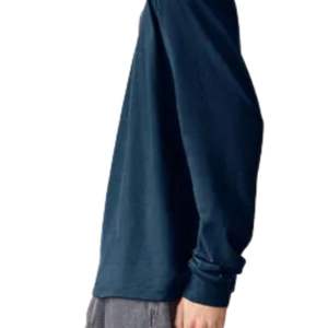 Camiseta básica de algodón de manga larga para hombre, cuello redondo, tela suave informal, cómoda para uso diario - Product Image 3