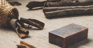 Jabón de coco Blue Lotus con 100% orgánico para un día fresco y limpio - Product Image 2