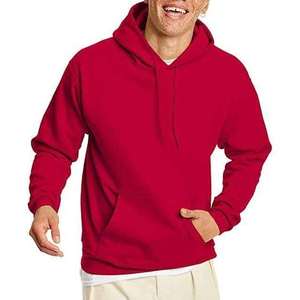 Sudadera con Capucha para Hombre, de Felpa de Algodón Grueso, Corte Regular, Logotipo Personalizado Bordado en la Parte Delantera, Estilo Urbano, para Invierno - Product Image 6