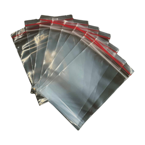 Hot Sale Ziplock Bag With Zipper Top Heat Seal Cosmetic <b>Packaging</b> PE Plastic for Shipping Top Plastic Bag Customized Viet Nam - Product Image 1