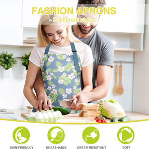 Vente en gros de tabliers de cuisine de chef à bavette avec logo personnalisé en toile de coton imperméable pour tabliers à usage polyvalent - Product Image 6