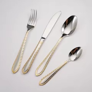 Juego de Cubiertos de Acero Inoxidable, Tenedor, Cuchara, Cuchillo, Vajilla para el Hogar, Cocina, Restaurante, Hotel, Uso en Comedor, Vajilla al por Mayor - Product Image 4