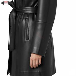 เสื้อแจ็กเก็ตนักบินหนังลูกฟูกสำหรับผู้หญิงผ้าสักหลาดไซส์ใหญ่พิเศษผลิตในปากีสถานแฟชั่นล่าสุดใส่สบายออกแบบได้ตามต้องการสำหรับฤดูหนาว2025 - Product Image 4