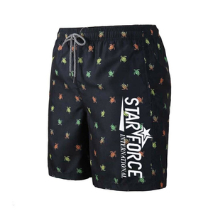 Shorts été nouveau lâche cordon plage hommes Shorts Logo personnalisé hommes Shorts décontracté Shorts hommes mode couleur unie shorts pour hommes - Product Image 5