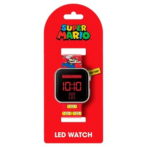 For <b>Super</b> <b>Mario</b> Red <b>Watch</b> GSM4107 Toy <b>Watches</b> Collection - Product Image 2