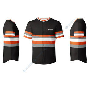 Maillot de baseball respirant fabriqué au Pakistan - Design personnalisable, haute qualité, 100% polyester, couleur unie, grandes tailles - Product Image 3